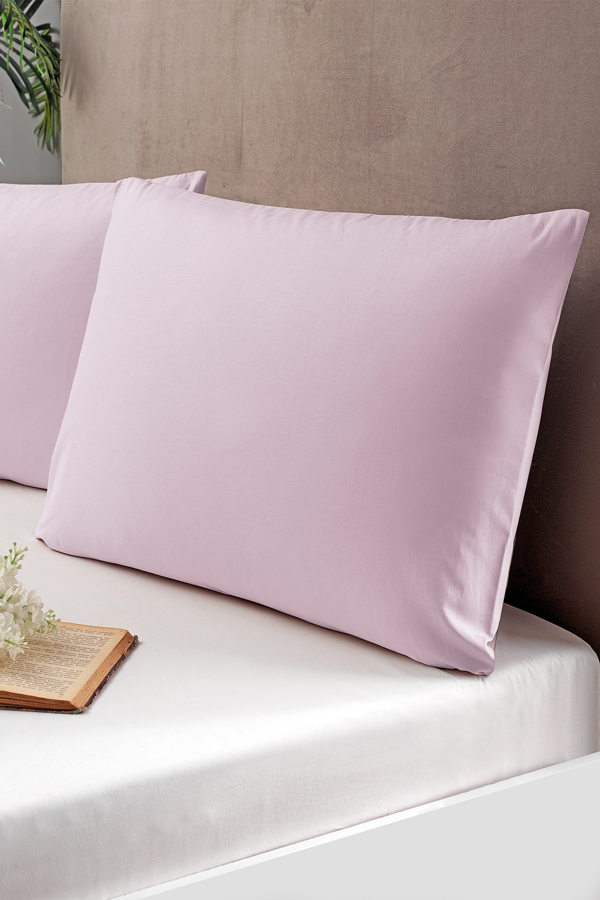 Pierre Cardin 2'li Yastık Kılıfı Açık Pembe