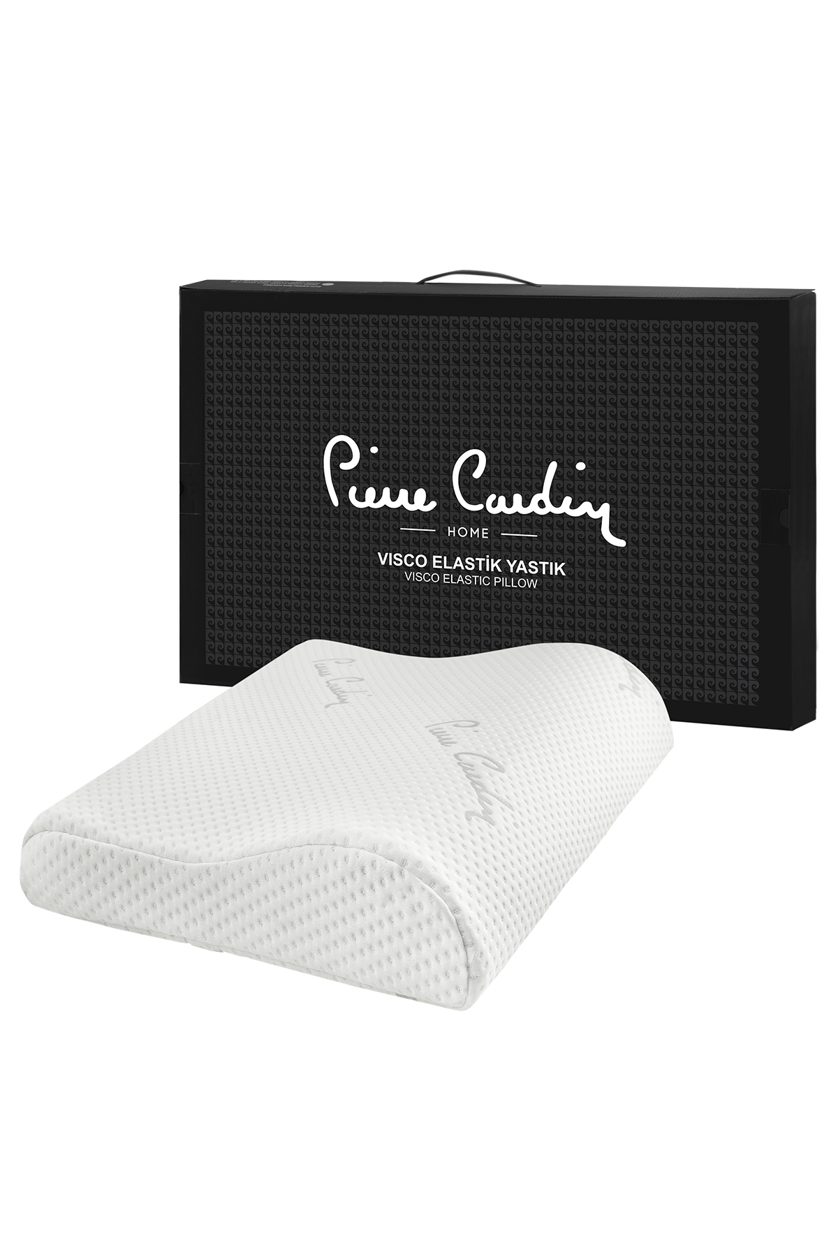 Pierre Cardin Boyun Destekli Ortopedik Visco Yastık Logo 60x40 cm