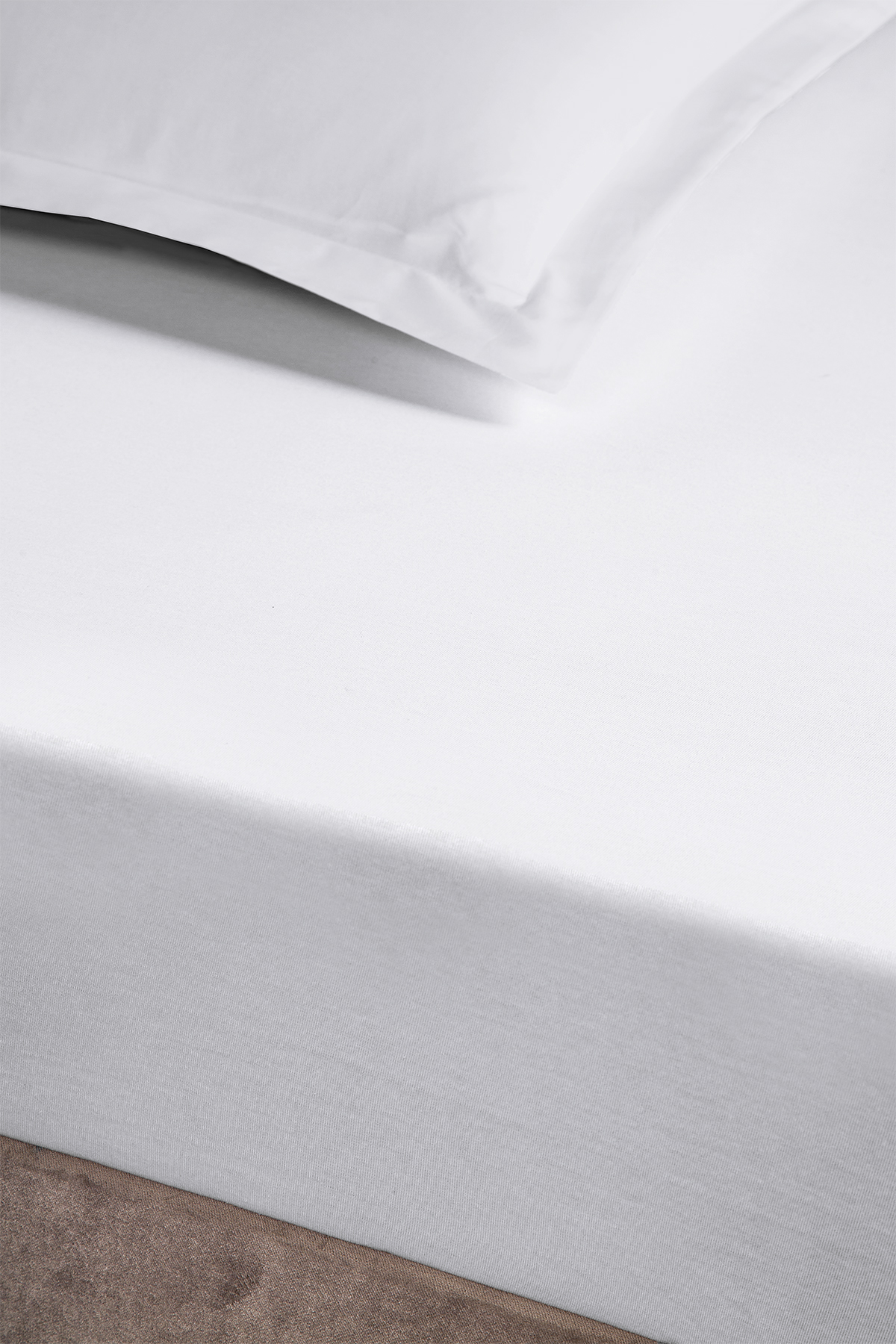 Pierre Cardin Lastikli Çarşaf Çift Kişilik 160x200 cm Beyaz