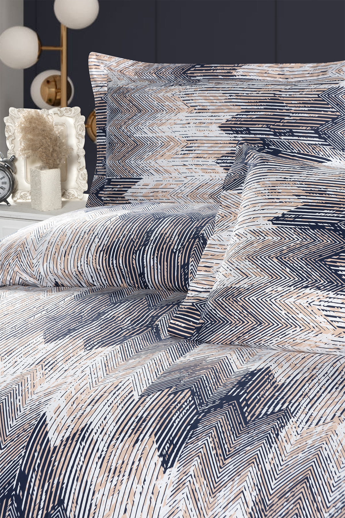 Pierre Cardin Ranforce Nevresim Takımı Çift Kişilik Lucıa