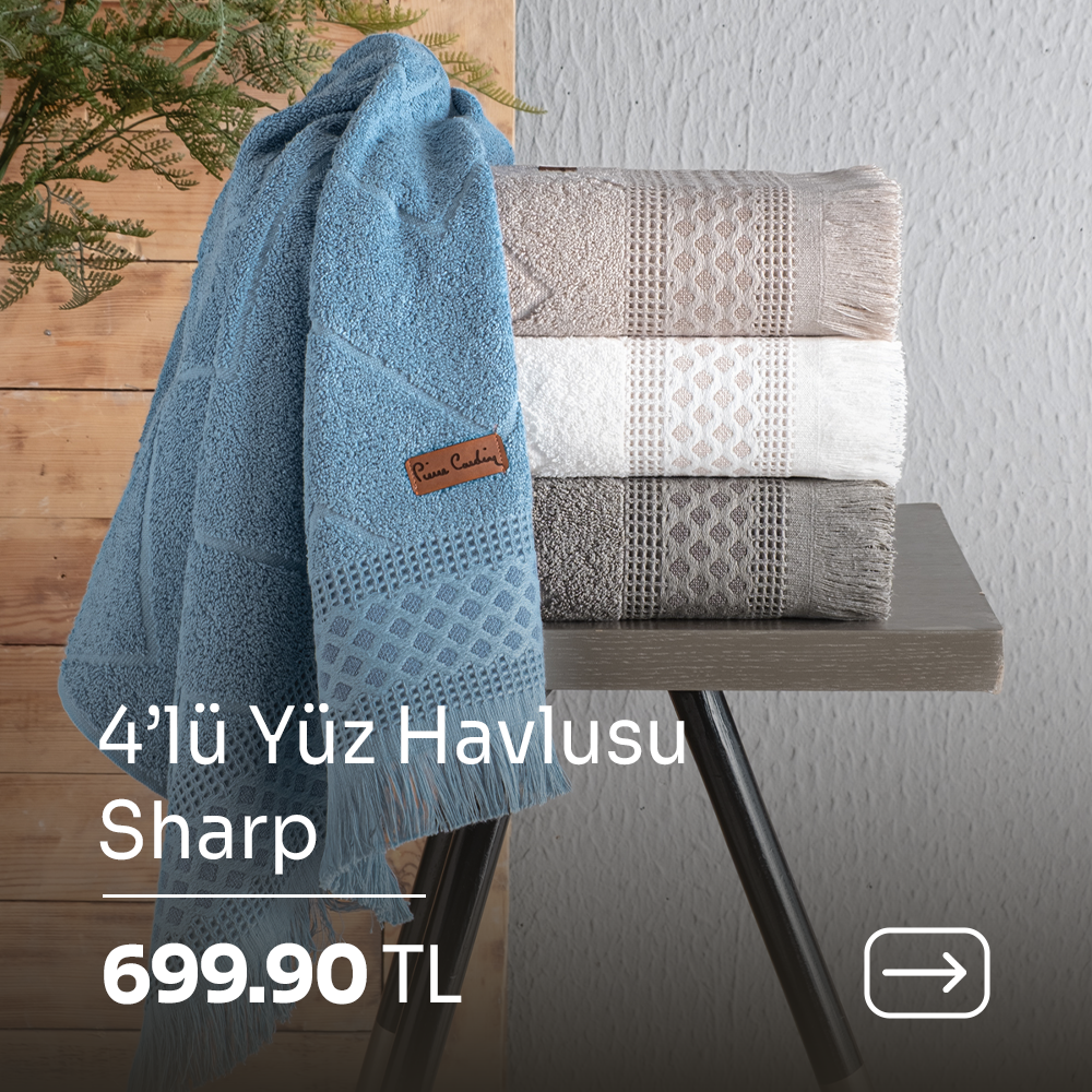 yüz havlusu sharp