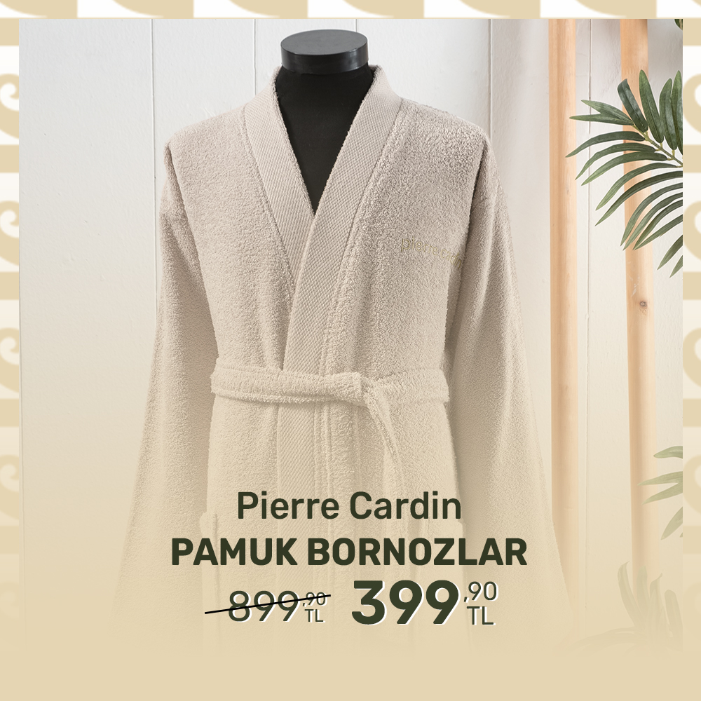 pamuk bornoz 399,90