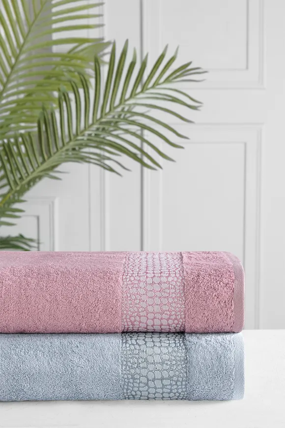 Pierre Cardin 2'li Bambu Yüz Havlusu Stony
