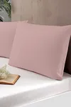 Pierre Cardin 2'li Pamuk Saten Yastık Kılıfı Pudra