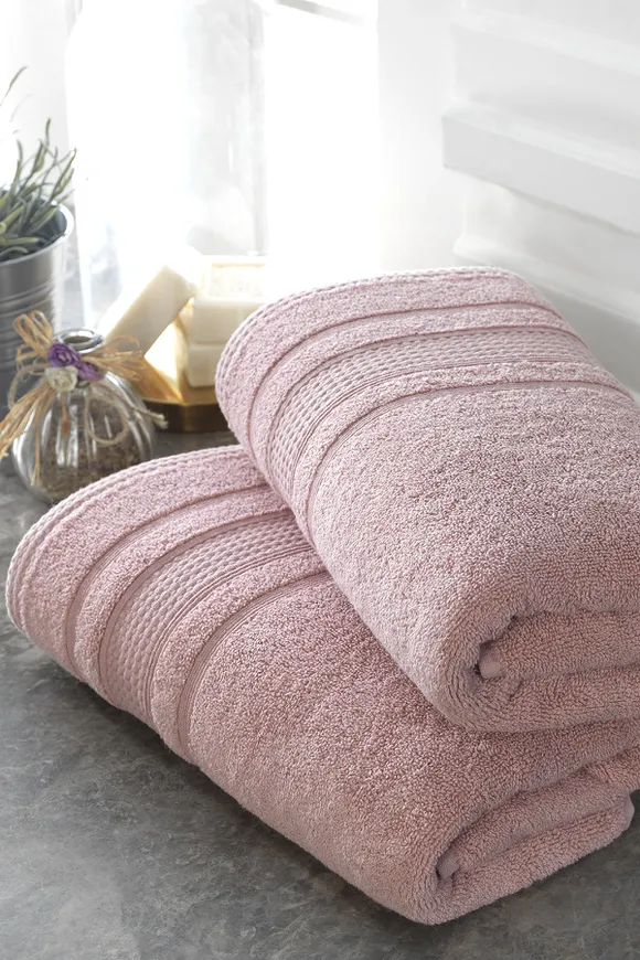 Pierre Cardin 2'li Softtouch Yüz Havlusu Bella Pudra