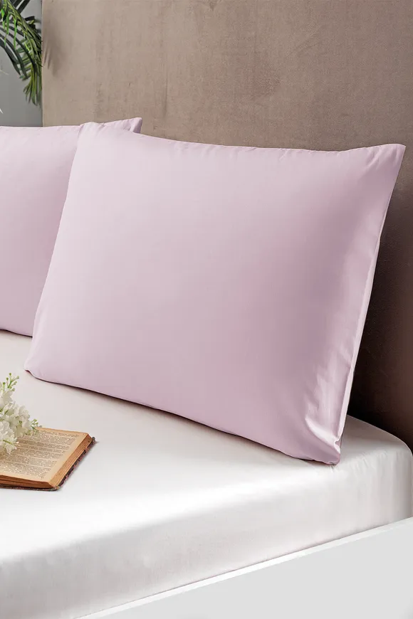 Pierre Cardin 2'li Yastık Kılıfı Açık Pembe