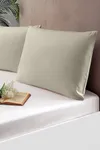 Pierre Cardin 2'li Yastık Kılıfı Bej