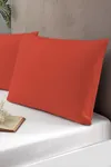 Pierre Cardin 2'li Yastık Kılıfı Mercan