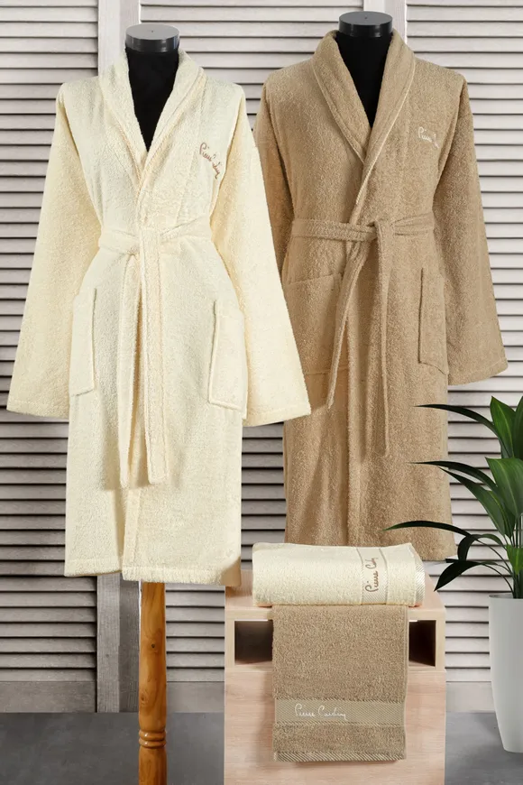 Pierre Cardin 4'lü Aile Seti Ribbon Cappucino-Krem