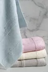 Pierre Cardin 4'lü Bambu Yüz Havlusu Logo