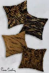 Pierre Cardin 4'lü Kırlent Kılıfı 43x43 Brown Marble