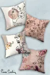 Pierre Cardin 4'lü Kırlent Kılıfı 43x43 Face Art