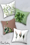 Pierre Cardin 4'lü Kırlent Kılıfı 43x43 Leaf