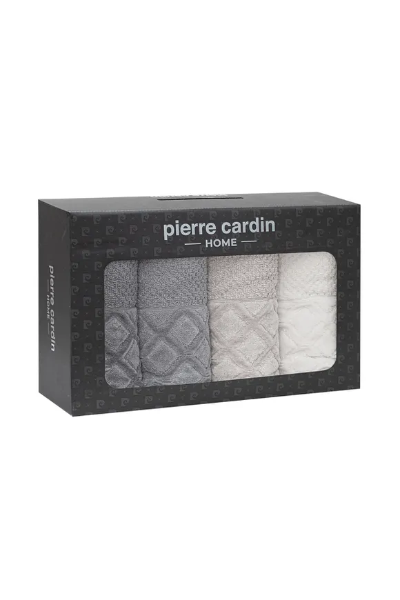 Pierre Cardin 4'lü Yüz Havlusu Diamond