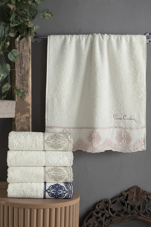 Pierre Cardin 5'li Yüz Havlusu Lace