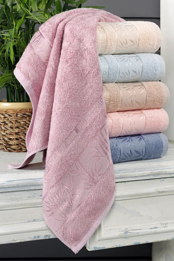 Pierre Cardin 6'lı Jakarlı Yüz Havlusu
