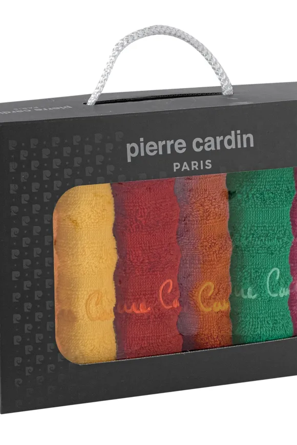 Pierre Cardin 6'lı Soft El Havlusu Harmony Colors