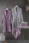 Pierre Cardin Bambu Aile Seti Mürdüm - Gri