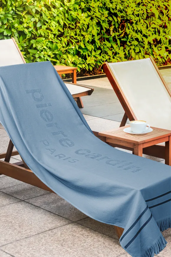 Pierre Cardin Bambu Plaj Havlusu Paris İndigo