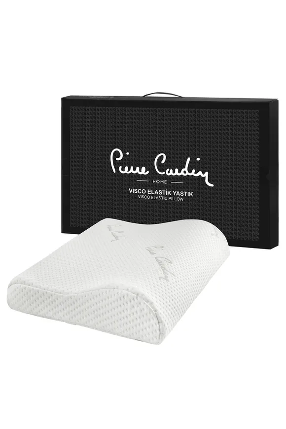 Pierre Cardin Boyun Destekli Ortopedik Visco Yastık Logo 60x40 cm