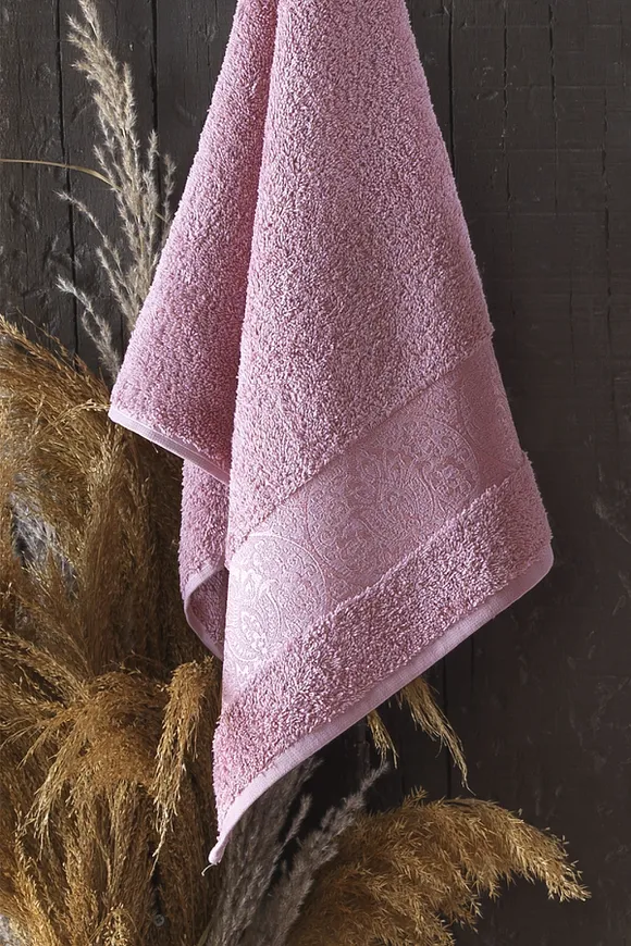 Pierre Cardin Damask Jakarlı Kadın Bornoz Seti Deco Rose