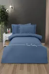 Pierre Cardin Deluxe Pamuk Nevresim Takımı Tek Kişilik Mia İndigo