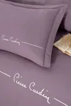 Pierre Cardin Deluxe Pamuk Nevresim Takımı Tek Kişilik Mia Mürdüm