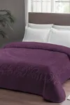Pierre Cardin Emboss Battaniye Çift Kişilik Rose Mürdüm