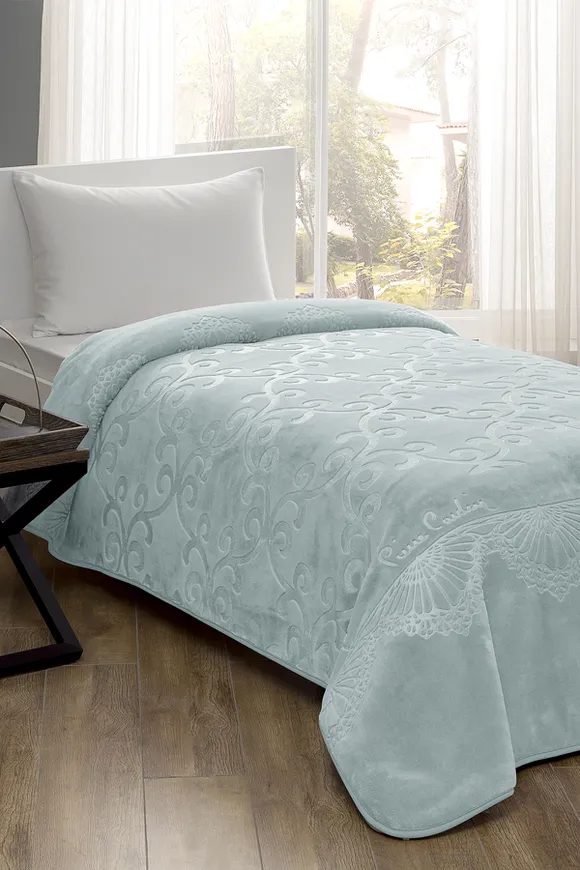 Pierre Cardin Emboss Battaniye Tek Kişilik Nil