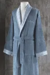 Pierre Cardin Erkek Bornoz Stone İndigo