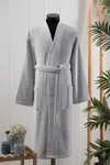 Pierre Cardin Erkek Bornozu Plain Gri