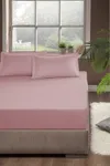 Pierre Cardin Lastikli Çarşaf King Size 180x200 cm Pudra