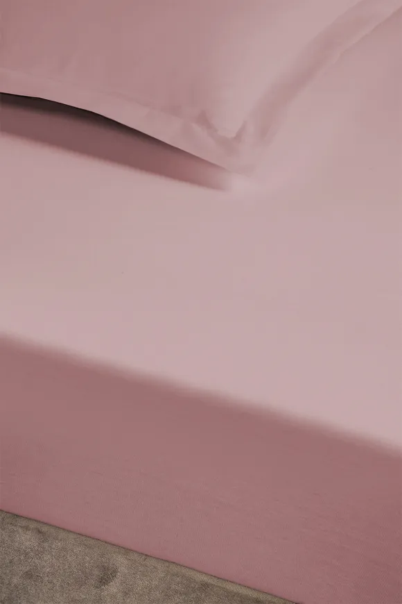 Pierre Cardin Lastikli Çarşaf King Size 180x200 cm Pudra