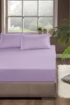 Pierre Cardin Lastikli Çarşaf King Size 200x200 cm Lila