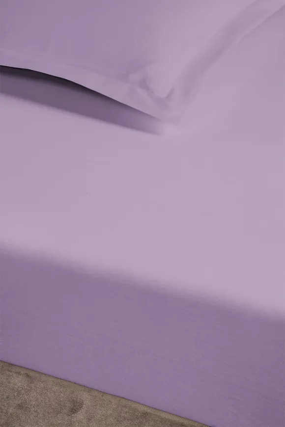 Pierre Cardin Lastikli Çarşaf King Size 200x200 cm Lila
