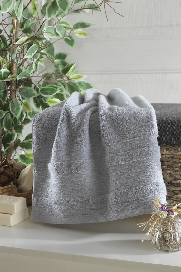 Pierre Cardin Microcotton Yüz Havlusu Gri