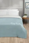 Pierre Cardin Pamuk Battaniye Çift Kişilik Logo Mint
