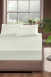 Pierre Cardin Pamuk Lastikli Çarşaf 100x200 Krem
