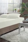Pierre Cardin Pamuk Lastikli Çarşaf 100x200 Krem