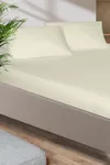 Pierre Cardin Pamuk Saten Lastikli Çarşaf 100x200 Ekru