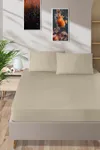 Pierre Cardin Pamuk Saten Lastikli Çarşaf 120x200 Bej