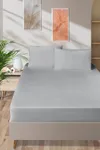 Pierre Cardin Pamuk Saten Lastikli Çarşaf 120x200 Gri