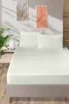 Pierre Cardin Pamuk Saten Lastikli Çarşaf 160x200 Krem