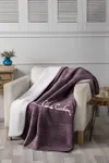 Pierre Cardin Pamuk Tv Battaniyesi Logo Mürdüm