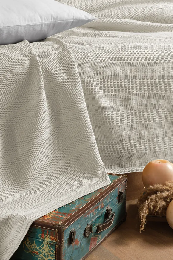 Pierre Cardin Pike Esse Çift Kişilik Bej