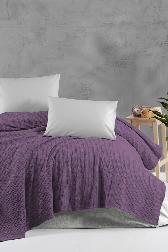 Pierre Cardin Pike Talin Çift Kişilik Mürdüm