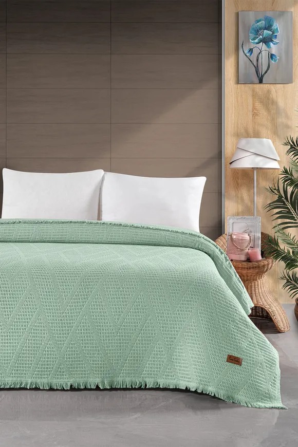 Pierre Cardin Pike Twist Çift Kişilik Yeşil