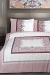 Pierre Cardin Ranforce Nevresim Seti Çift Kişilik Maya Bordo