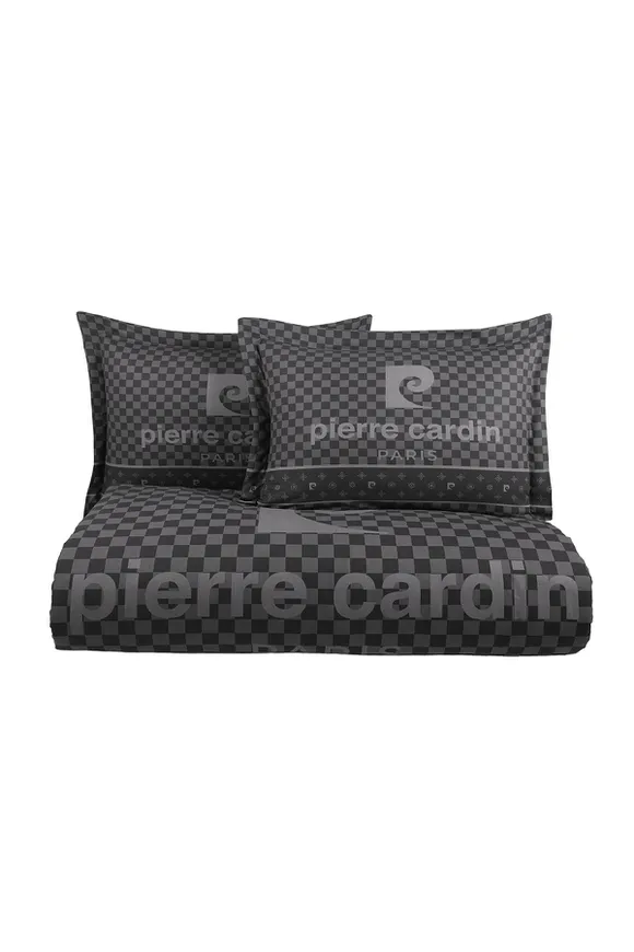 Pierre Cardin Ranforce Nevresim Takımı Çift Kişilik Paris Antrasit