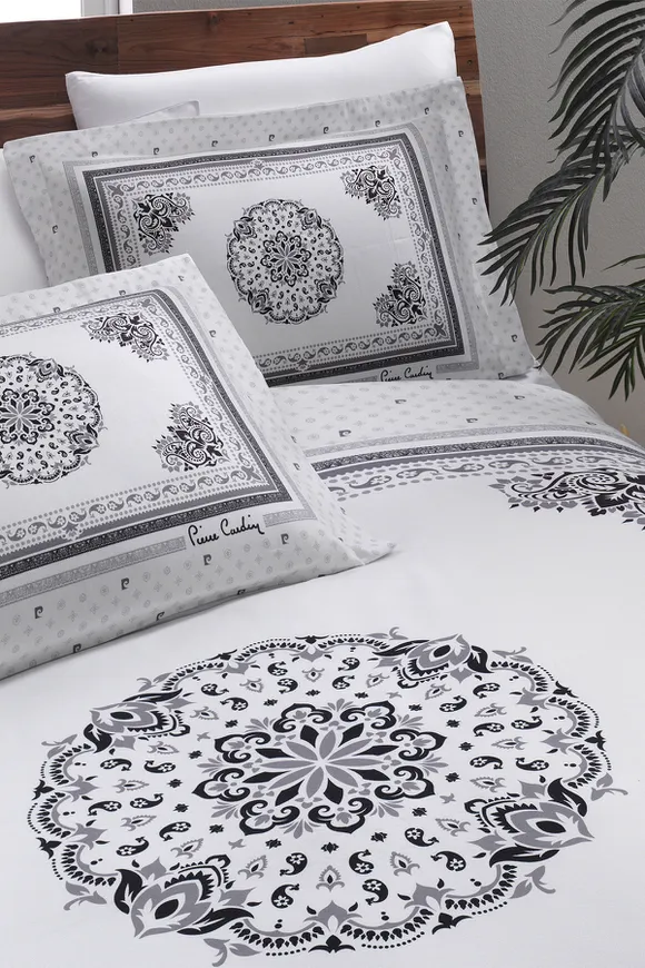 Pierre Cardin Saten Nevresim Takımı Çift Kişilik Grace